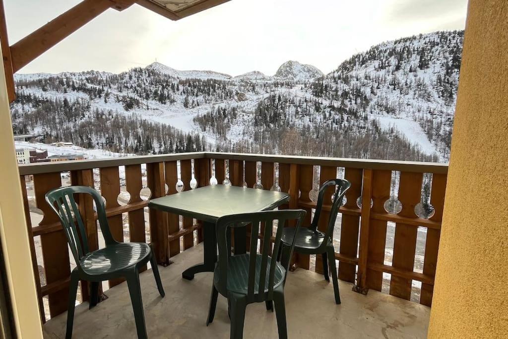 Refuge Des Vues Alpines Isola 2000 Apartment Exterior photo